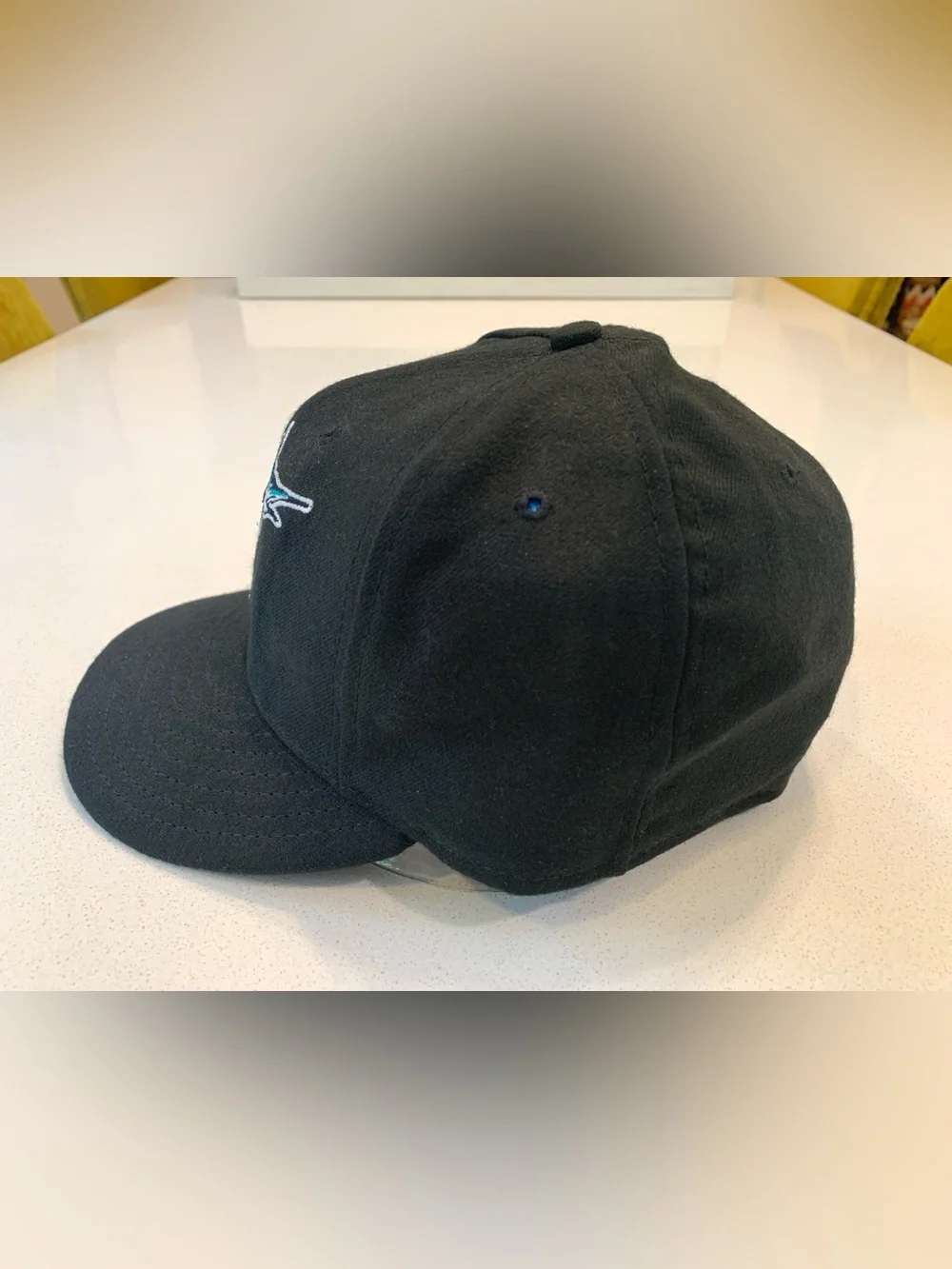 Vintage 90s Florida Marlins New Era 59Fifty Hat - Made in USA, Size 7-3/8
